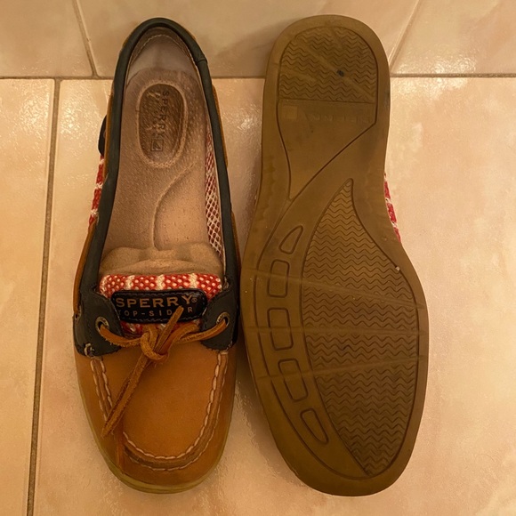 Red, White, and Blue Sperrys - Picture 2 of 5